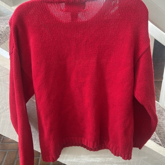 Cotton vintage holiday sweater L - Picture 6 of 6